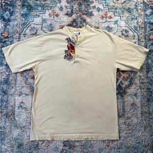 Vintage Disney Lady And The Tramp Henley T-shirt Size XL